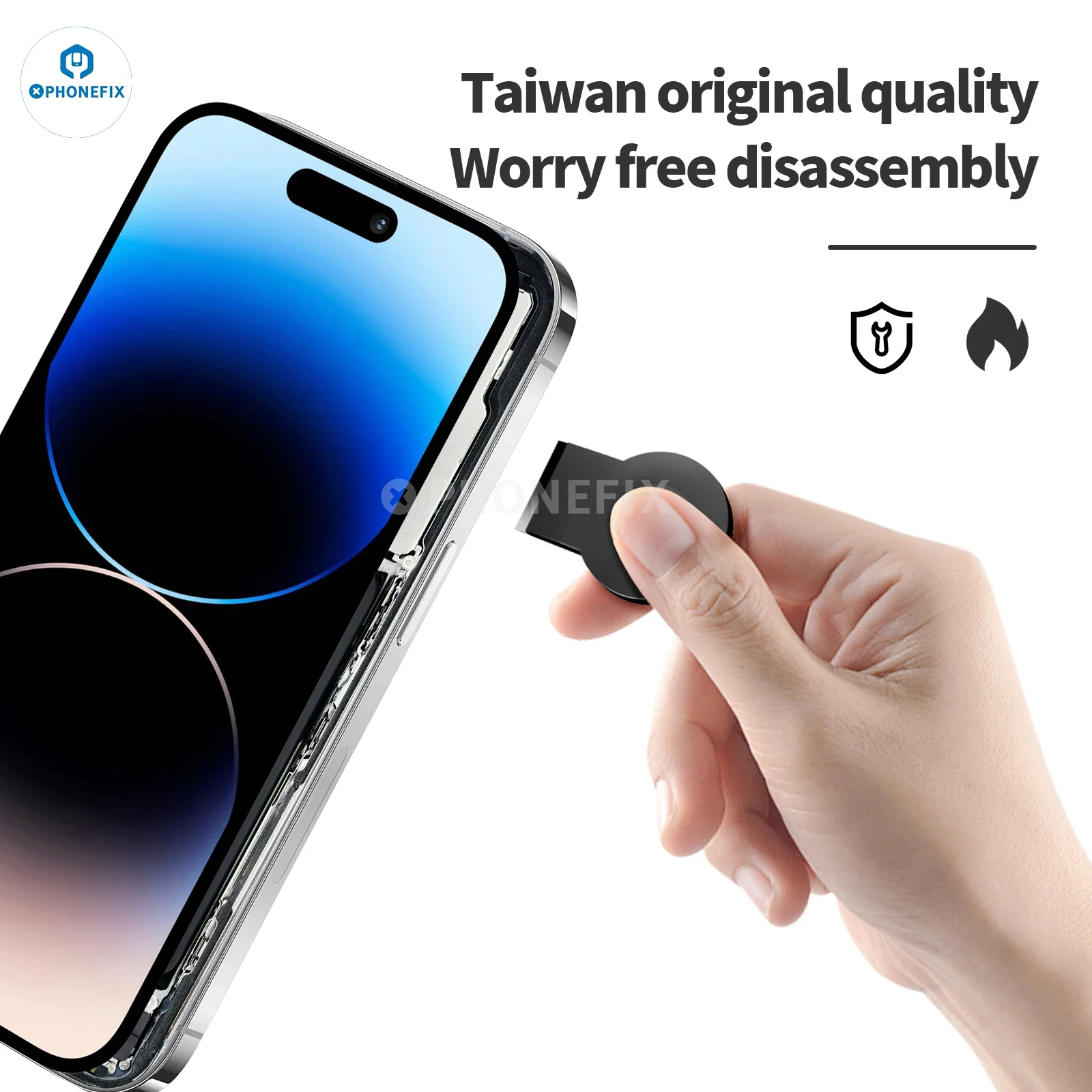 1-10PCS RK LCD Screen Dismantling Pry Piece Tablet Mobile Phone Repair Back Cover Battery Separating and Disassembly Open Tool