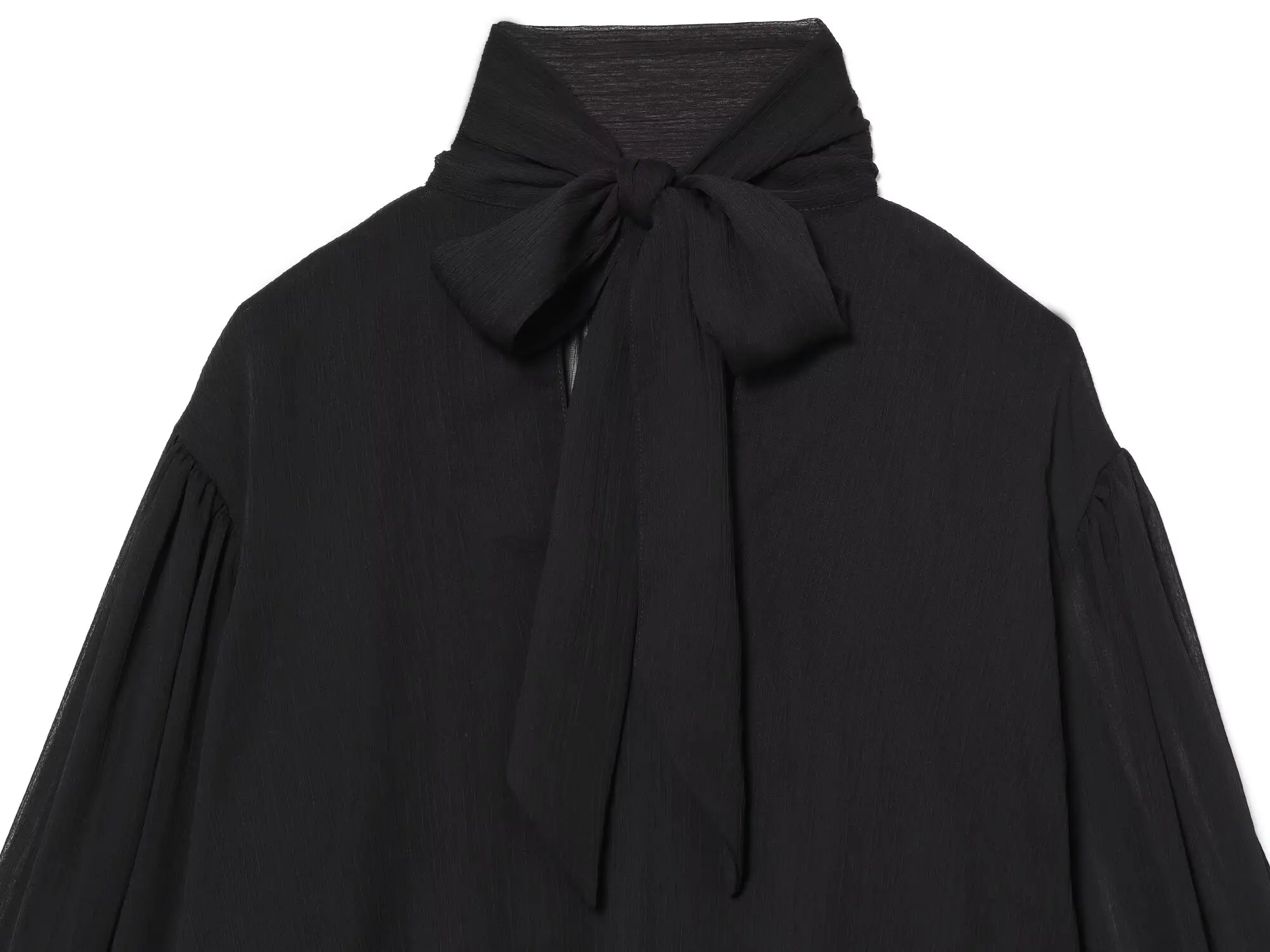 BSAY Transparentes Ballon-Stil-Hemd für Damen, modisch, Herbst und Winter, lange Ärmel, Bluse, Straßenkleidung, Hemden, schickes Damen-Top