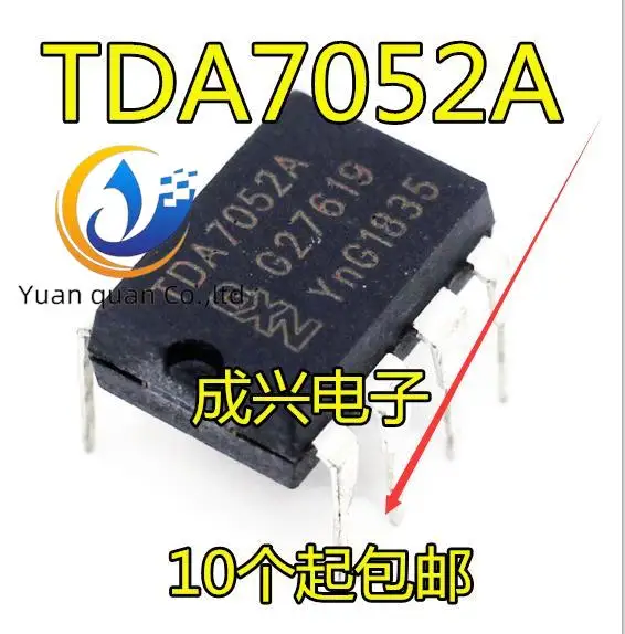 

20 шт. Оригинальный Новый Sanxin/оба имеют TDA7052 TDA7052A DIP8 Встроенный аудио усилитель IC