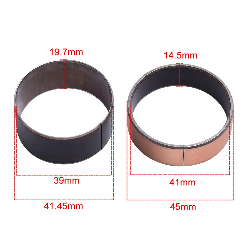 Front Fork Shock Bushing Dust Oil Seal For HONDA CB1100 VT1100C VT1100 C C2 C3 T D2X ST1100 P VF1100C CB ST VF VT 1100 EX S ABS view 3