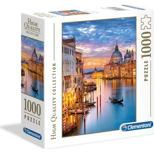 Clementoni 1000 peça 96699 iluminação venice puzzle