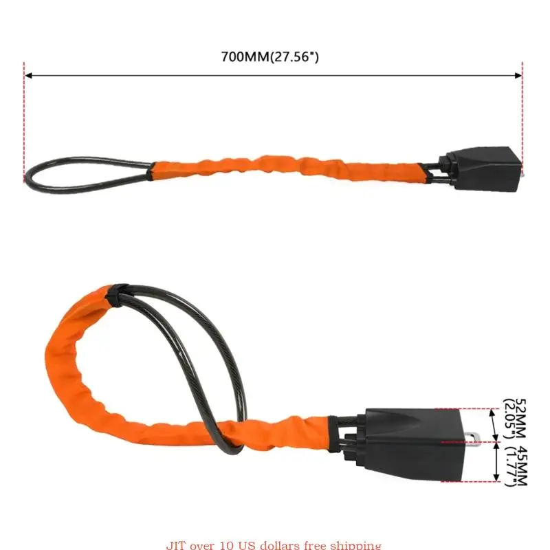 Accesorio para automóvil Bloqueo universal para volante automóvil Bloqueo universal para cinturón seguridad