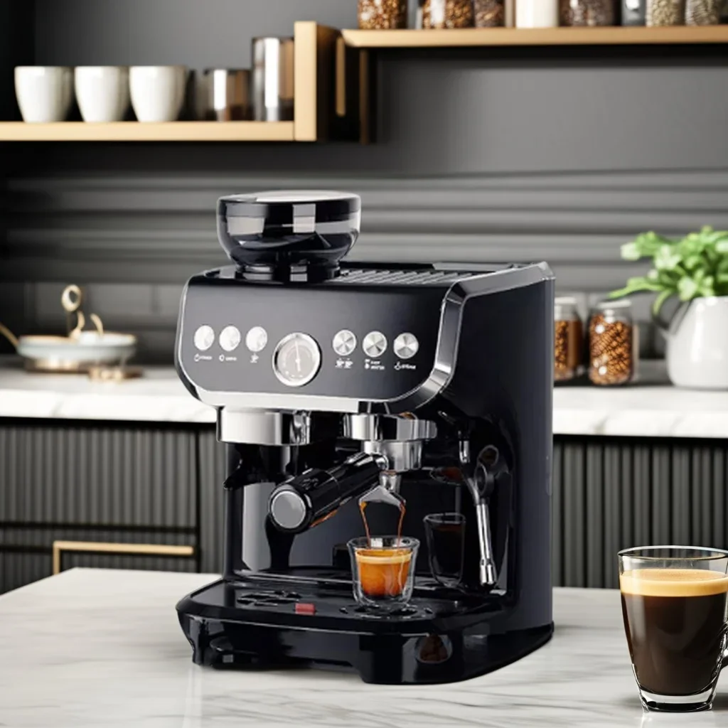 19 Bar Professional Home Automatic 4 In 1 Cafetera Cappuccino Commercial Coffee Maker/espresso Machine With Grinder