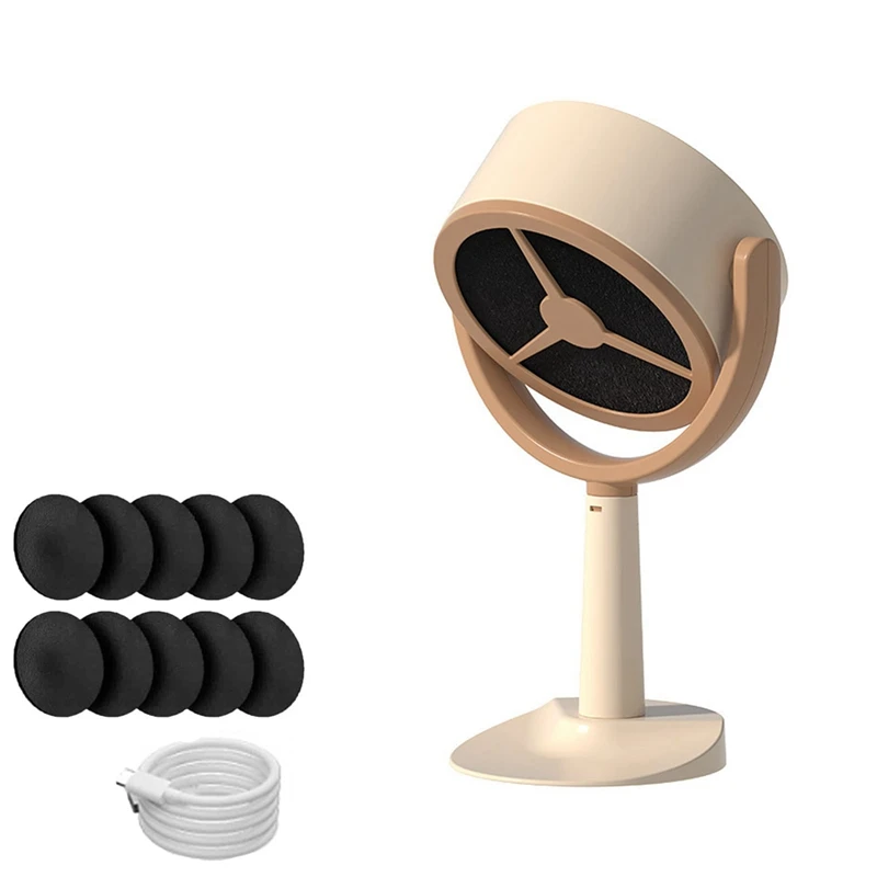 Purificador de humo portátil, extractor de cocina portátil, campanas extractoras de escritorio, extractor extraíble y lavable