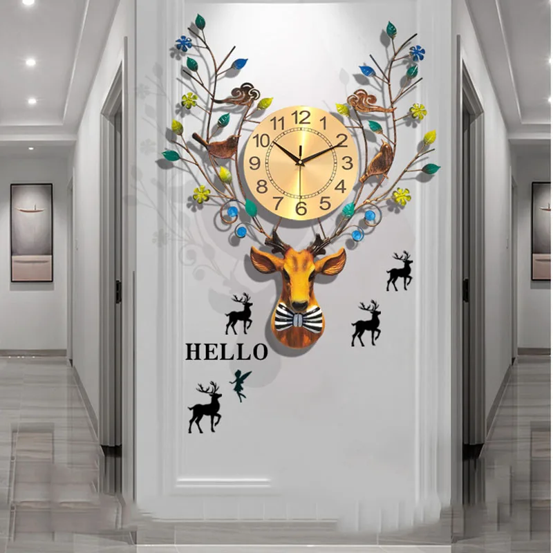 

Modern House Wall Clock Nordic Bathroom Luxury Wall Clock Luminous Design Reloj De Pared Home Decoretion Living Room LQQ35XP