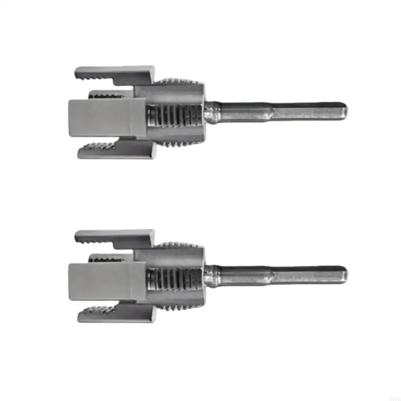 

X9FA Home Repair Pipe Threader Double Function Tool With 1/2In 3/4In Dies Drill