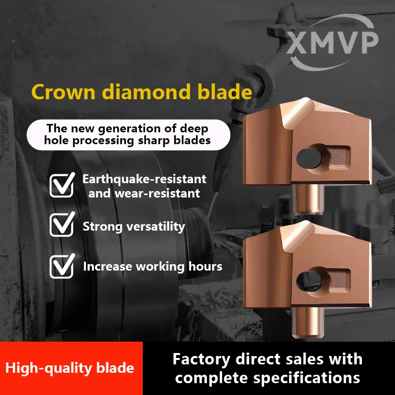 

3D 5D 8D 10D internal cooling carbide bit non-standard diameter 10-31.00mm HCD JCD crown drill Twist drill Crown drill rod blade