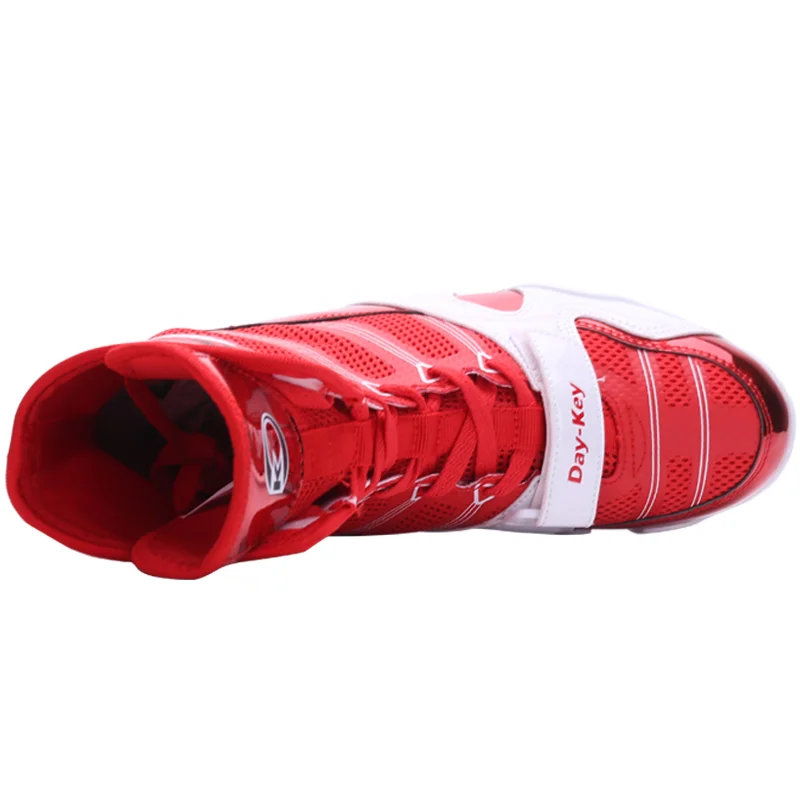 Classic Brand High Quality Athletic Sports Boxing Fighting Boots Men's Wrestling Sneakers Comfortable Large Size Fitness Trainin