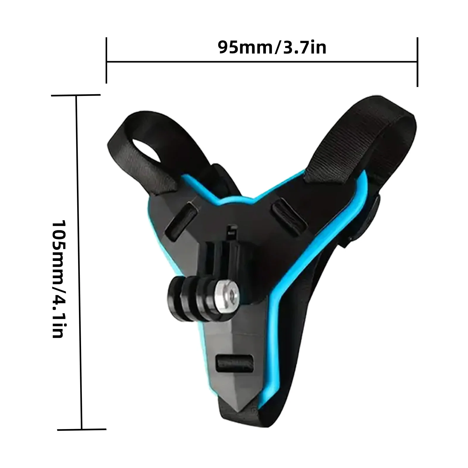 ​Motorcycle Helmet Front Chin Stand Camera Holder for GoPro Hero DJI Osmo Action Insta360 Action Camera Accessorie Helmet Strap