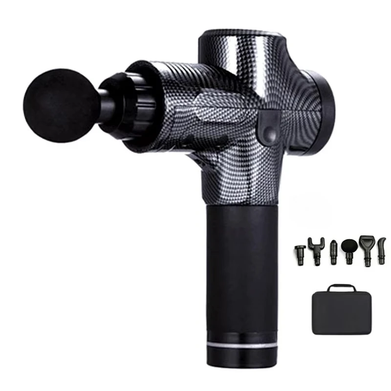 Deep Tissue Body Fascia 30 Speed Lcd Screen Percussion Vibration Fitness Massager Muscle Massage Gun