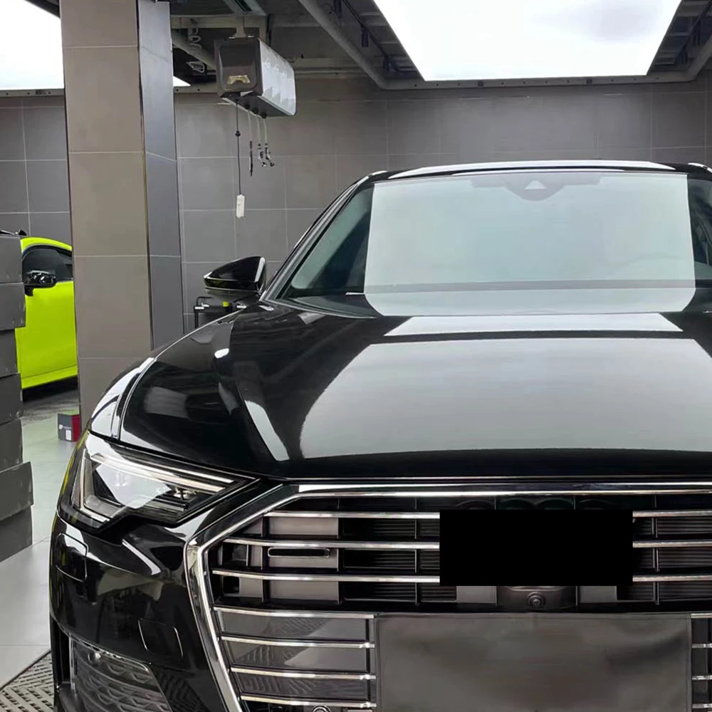 

Car Sticker Metallic Black Vinyl Wrapping Film Bubble Free PET Decal Car Motorcycle Sticker PVC Auto Accessories Decoration