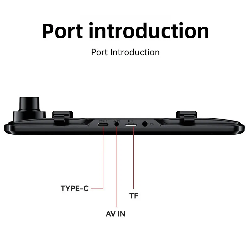 10 inch full screen streaming media Carplay driving recorder high definition rearview mirror dual lens reversing image WIFI