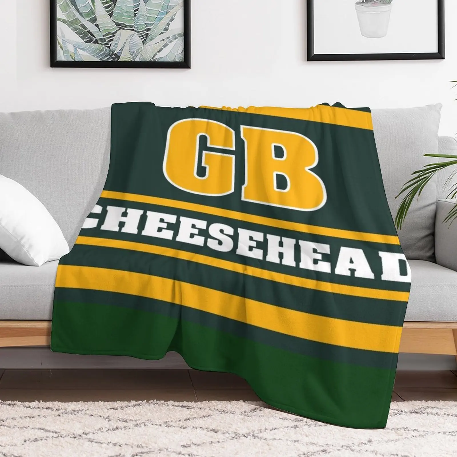 Cheesehead Bar Throw Blanket Multi-Purpose Hairys Stuffeds Bed covers Blankets