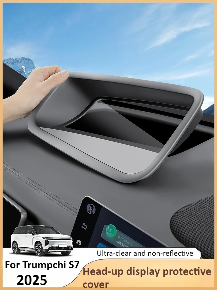 

For GAC Trumpchi S7 2025 2026 Head-Up Display Protective Cover Dashboard HUD Protection Dust Cover Modification Accessories