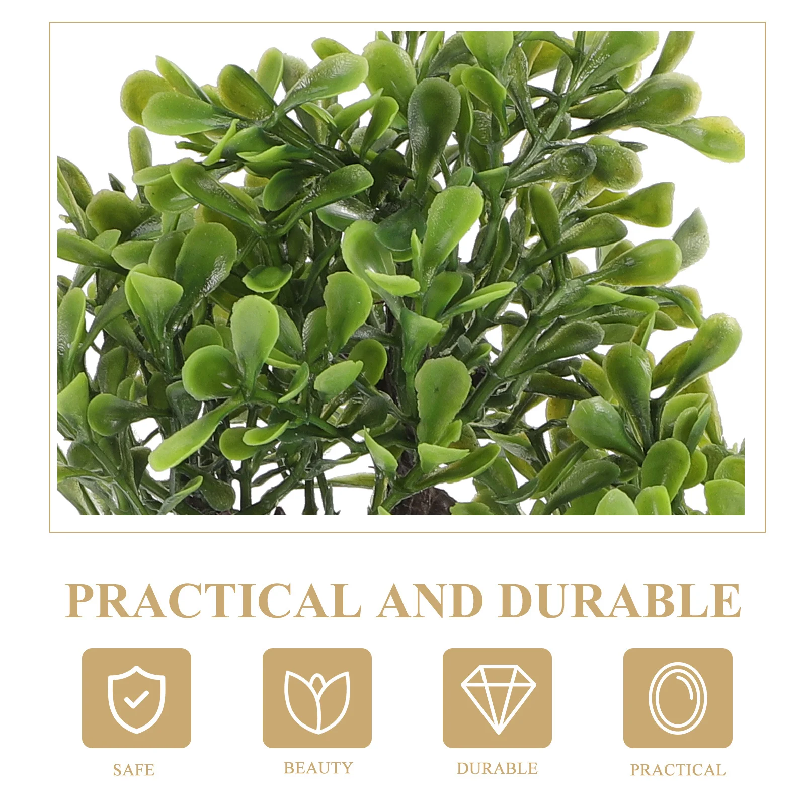 

Artificial Guest-Greeting Pine Bonsai Realistic Fake Potted Plant Desktop Ornament Home Office Decor Simulation Green Plant