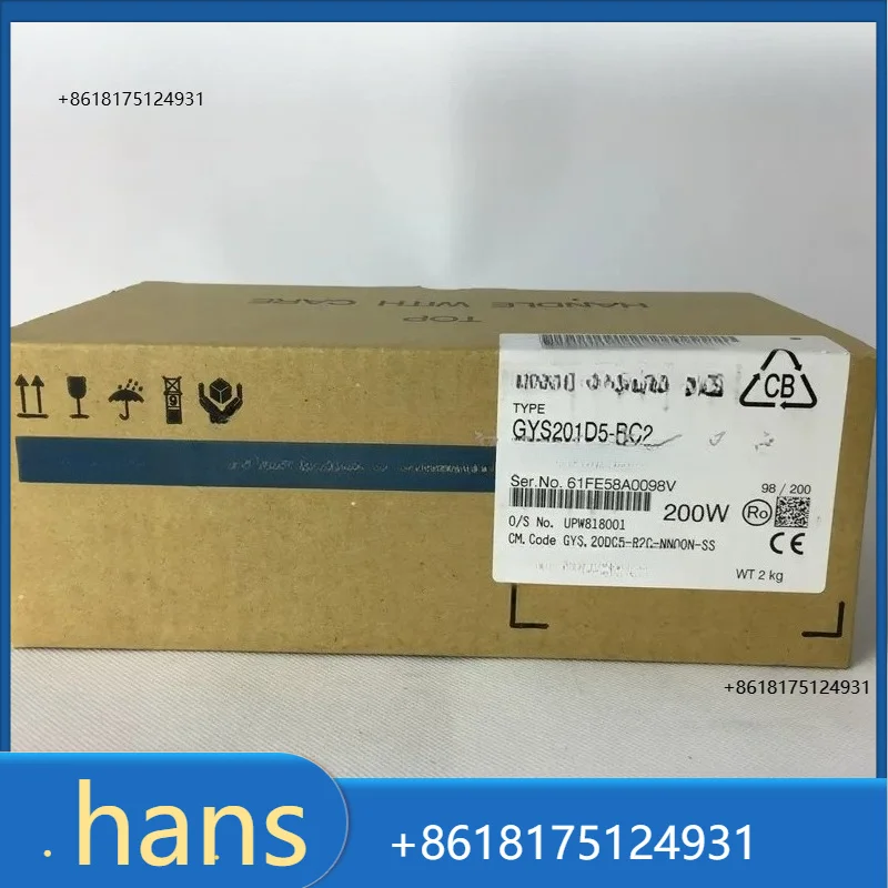 2026 Factory Direct Sales New servo motor GYS101D5-RA2/GYS401D5-RC2/GYS152D5-HB2-B