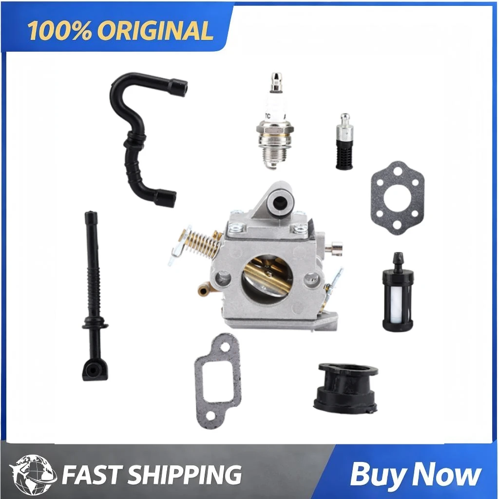 

Carburetor Kit Replacement Chainsaw Engine Carb Repair Parts Durable Garden Tool Accessories for STIHL MS170 MS180 017 018