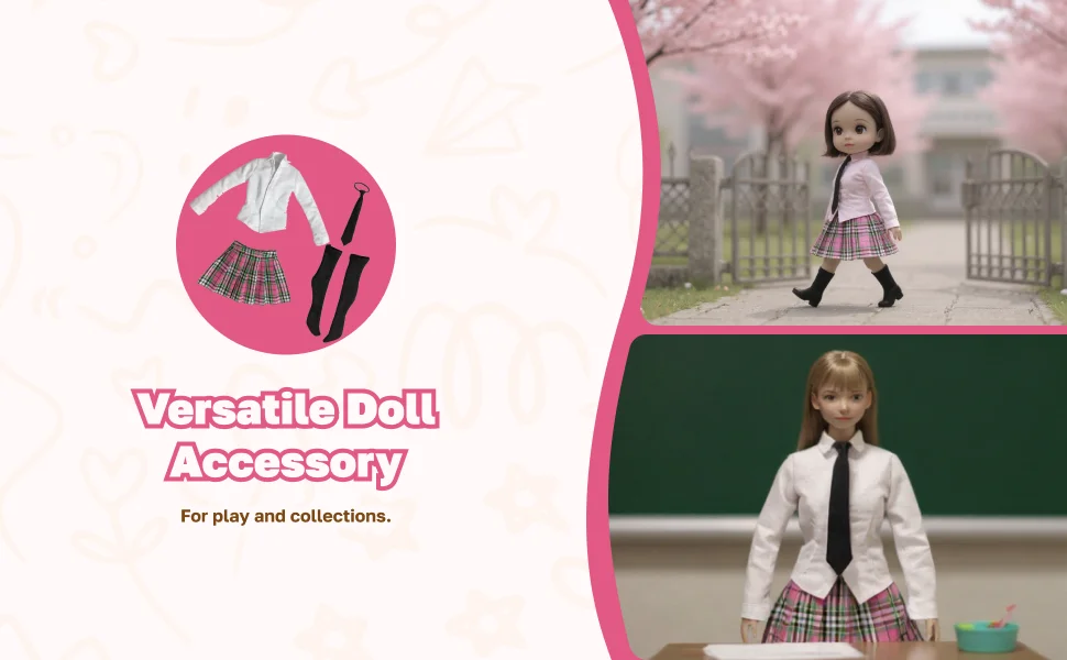 12 بوصة أنثى عمل الشكل الدمى وتتسابق الملابس الملابس البدلة مجموعة 1/6 مقياس