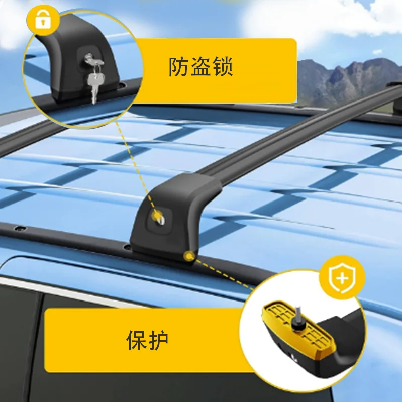 حامل سقفي عارضة الطيران من الألومنيوم على شكل حرف T باللون الأسود غير اللامع