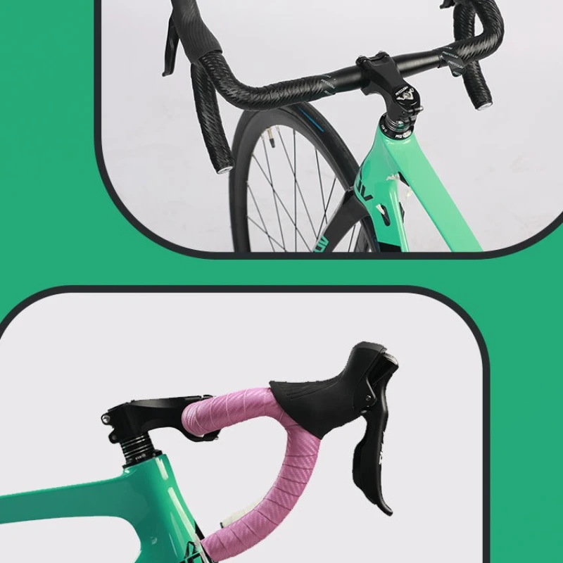 

Road Bike Handlebar Tape Damping Shock Absorption Anti-Slip Wraps Fishing Rod Cycling Bicycle Comfort Handle Bar Belt Tapes