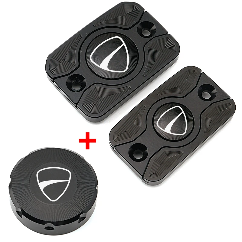 For Ducati Monster 821 796 795 696 695 Scrambler 400 800 1100 Accessories Front Brake Clutch Rear Brake Fluid Reservoir Cover