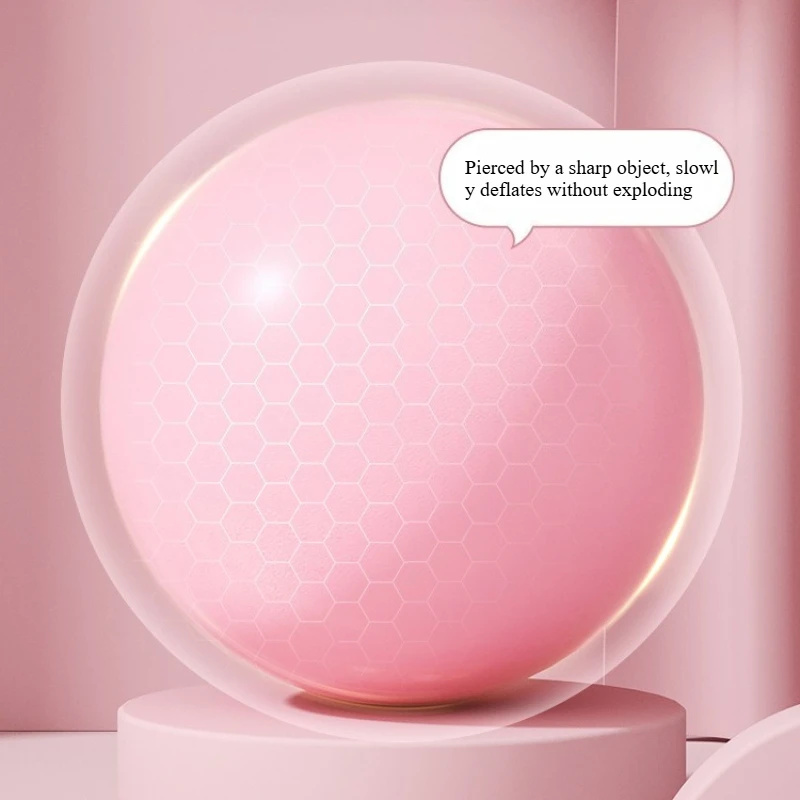 النساء رياضة اليوغا كرة لياقة بدنية سماكة نوع المضادة للانفجار قطر 25 سنتيمتر بيلاتيس تجريب كرة صغيرة نحت الساقين والوركين