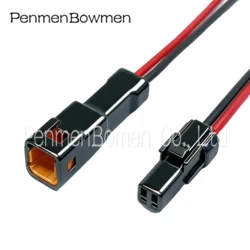1 Set 2 Pin Car JST Black Special Version Electrical Cable Connectors Waterproof Female Male Wire Harness Plug 02R-JWPK-VKLE-S