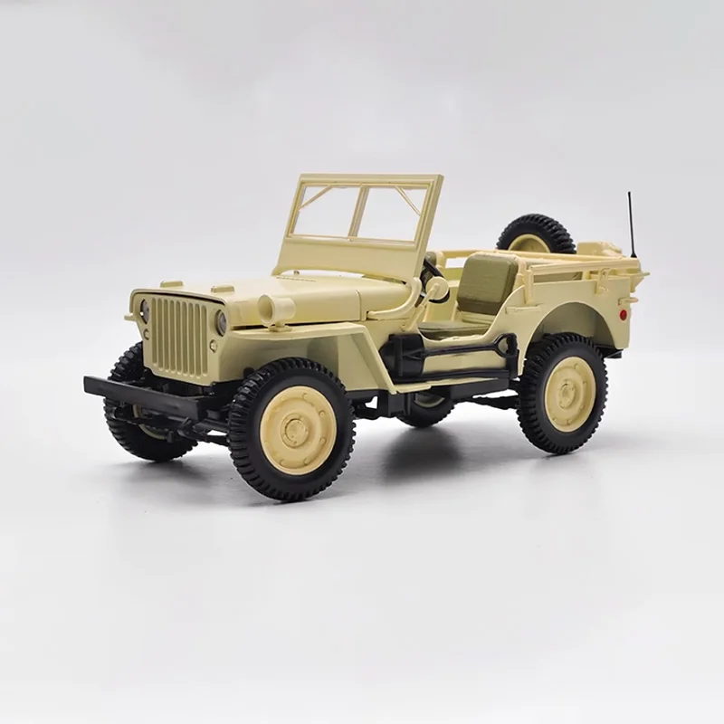 1:18 Scale Willis 1924 Off Road Vehicle Alloy Car Model Diecast Finished Product Simulation Toy Collection Gift Static Model