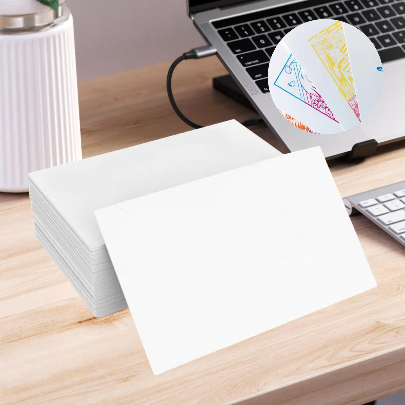 

100x карточная бумага многофункциональная открыточная бумага для фотобумаги, Изготовление приглашений, открыток, поздравительная фотобумага