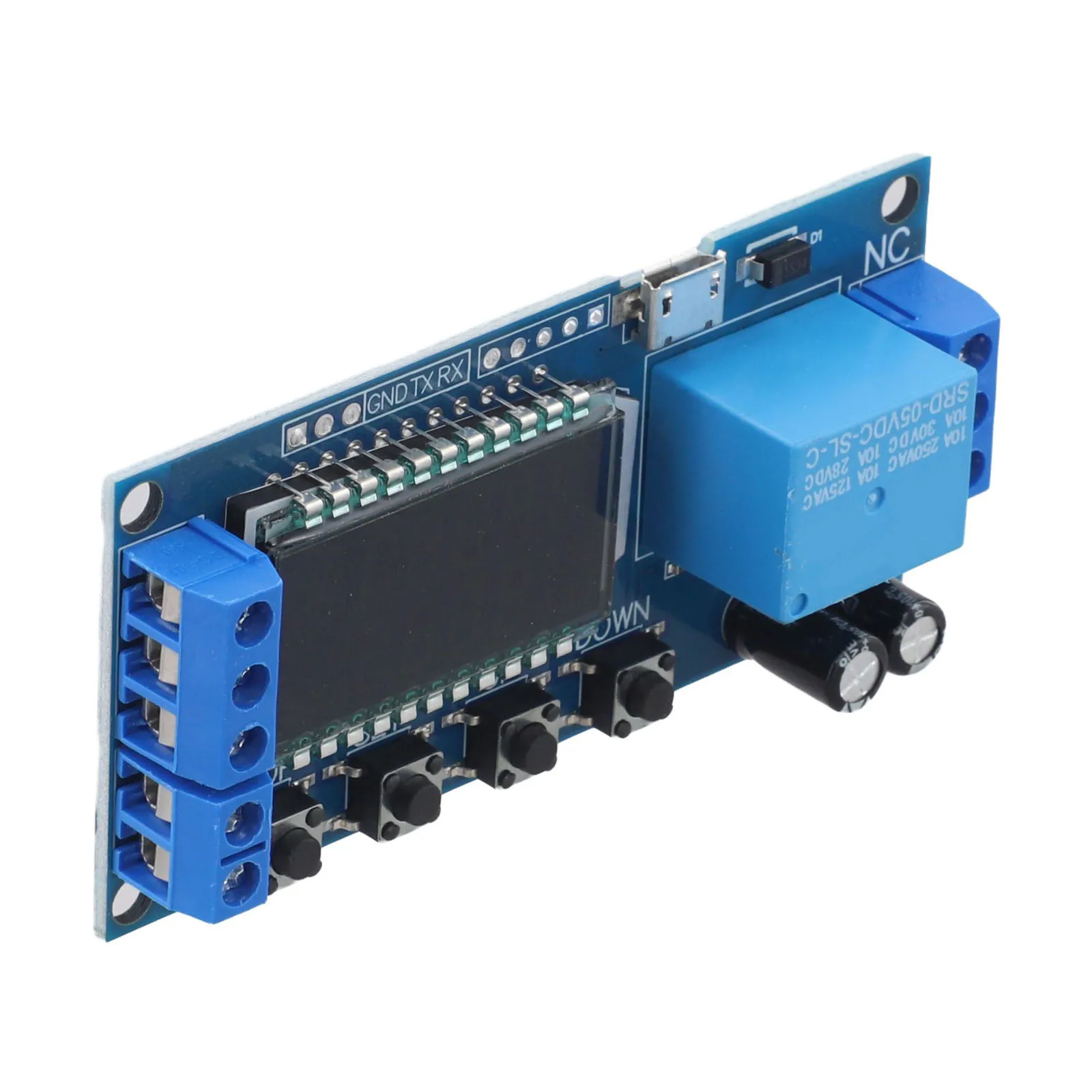 For PLC Systems Timer Relay For Industrial Automation Operating -40 To 85 Stores 3 Profiles Optocoupler Insulation