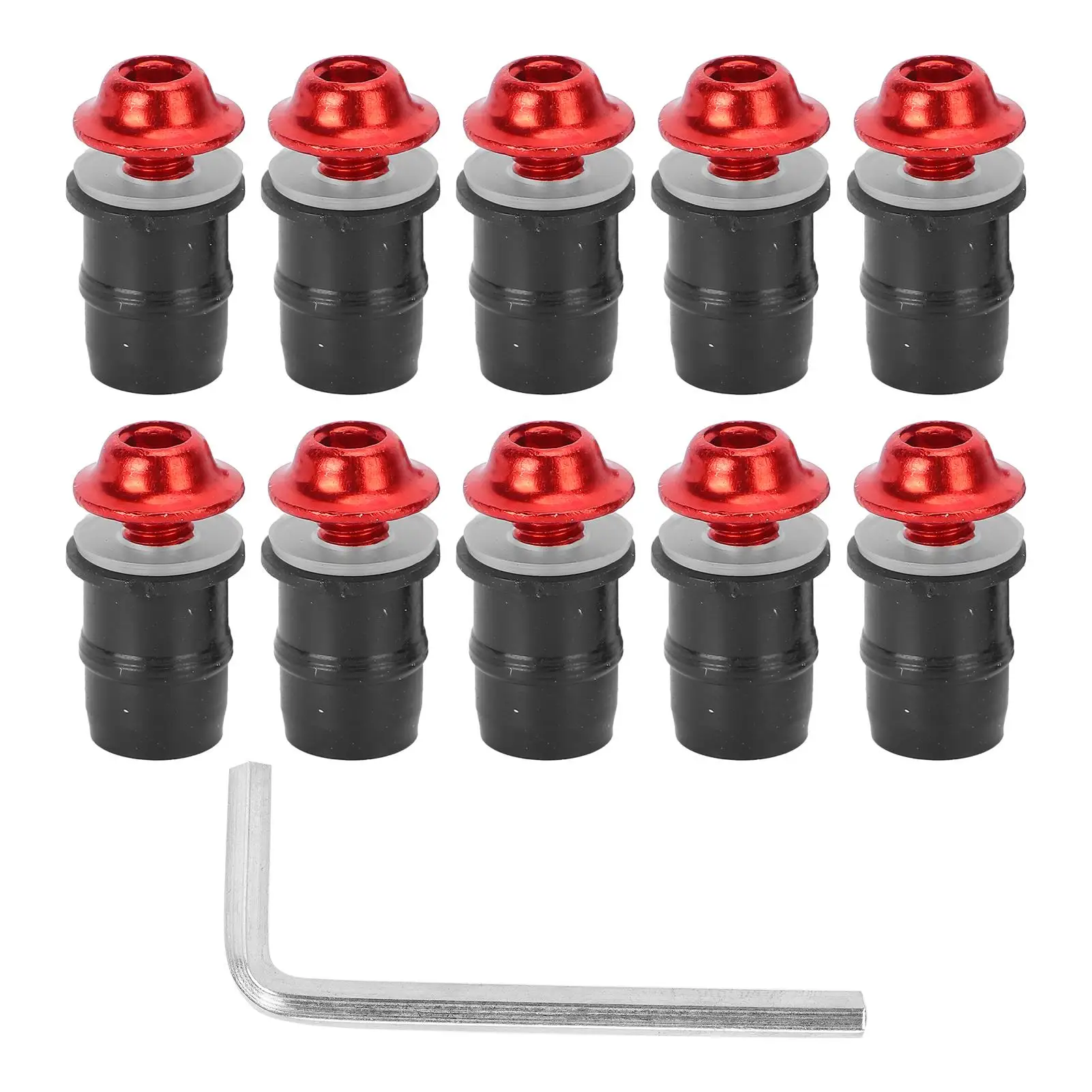 Windshield Screw Kit Aluminum Windscreen Nuts for motorcycle