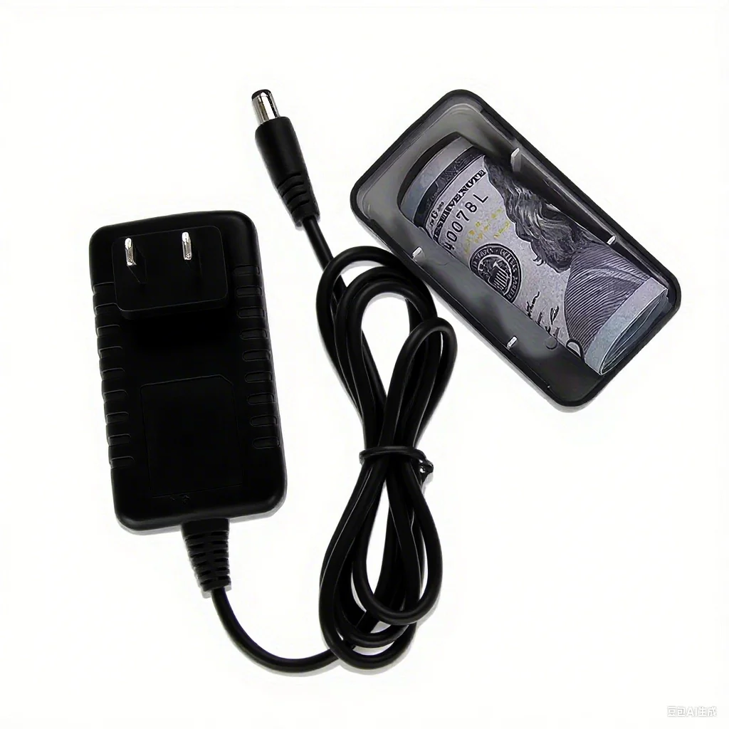 1pc Plastic Electric Adapter with Wire Plug Diversion Safe Covert Secret Compartment Secret Stash Box For Store Money