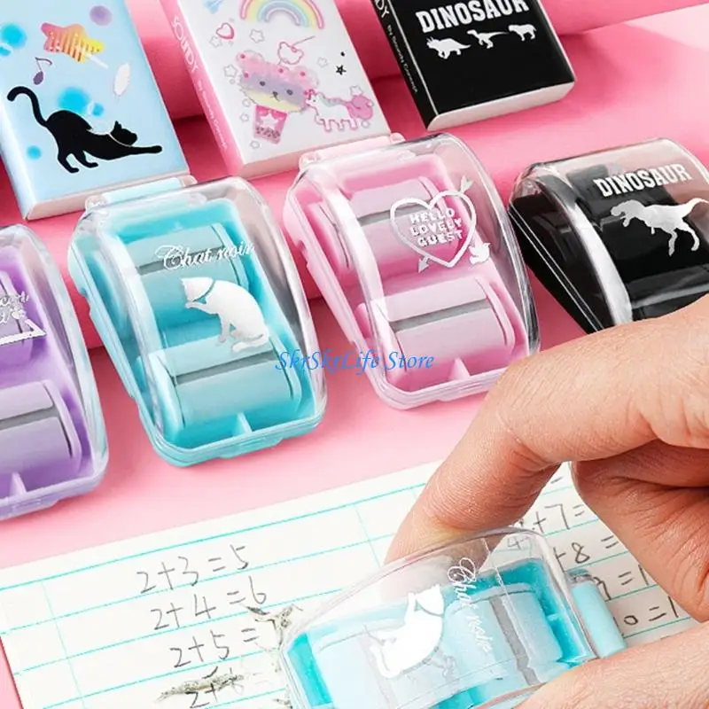 

E65E Small Eraser Shavings Cleaner with White Eraser for Student Artists Writing