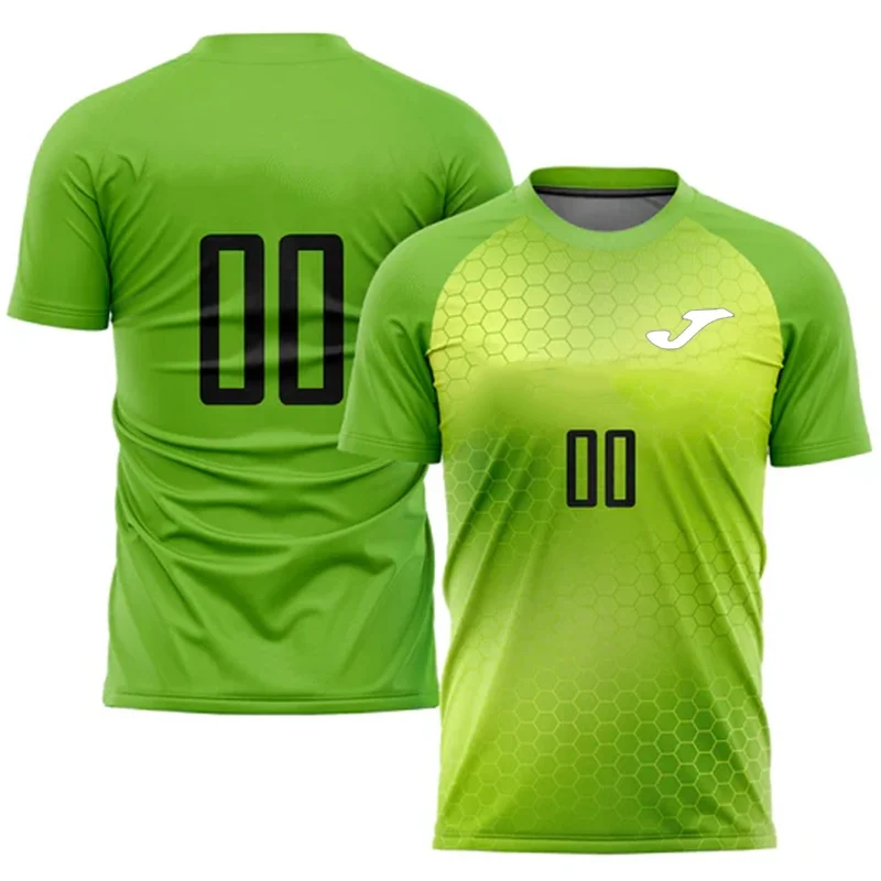 

JOMA Summer men's name personalized football street sportswear personalized 3D printed sports fashion T-shirt