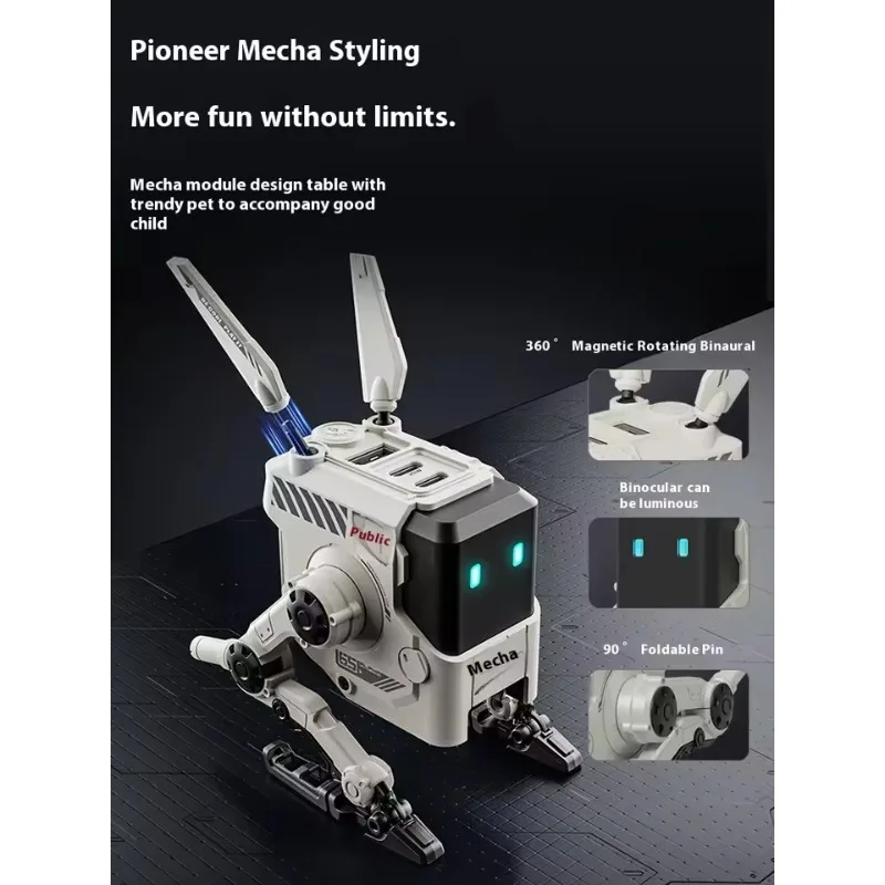 Зарядное устройство Gravity Planet Alpha 65, собачий азот, 65 Вт, быстрое механическое зарядное устройство из нитрида галлия, подходит для компьютера, телефона, вилка типа c