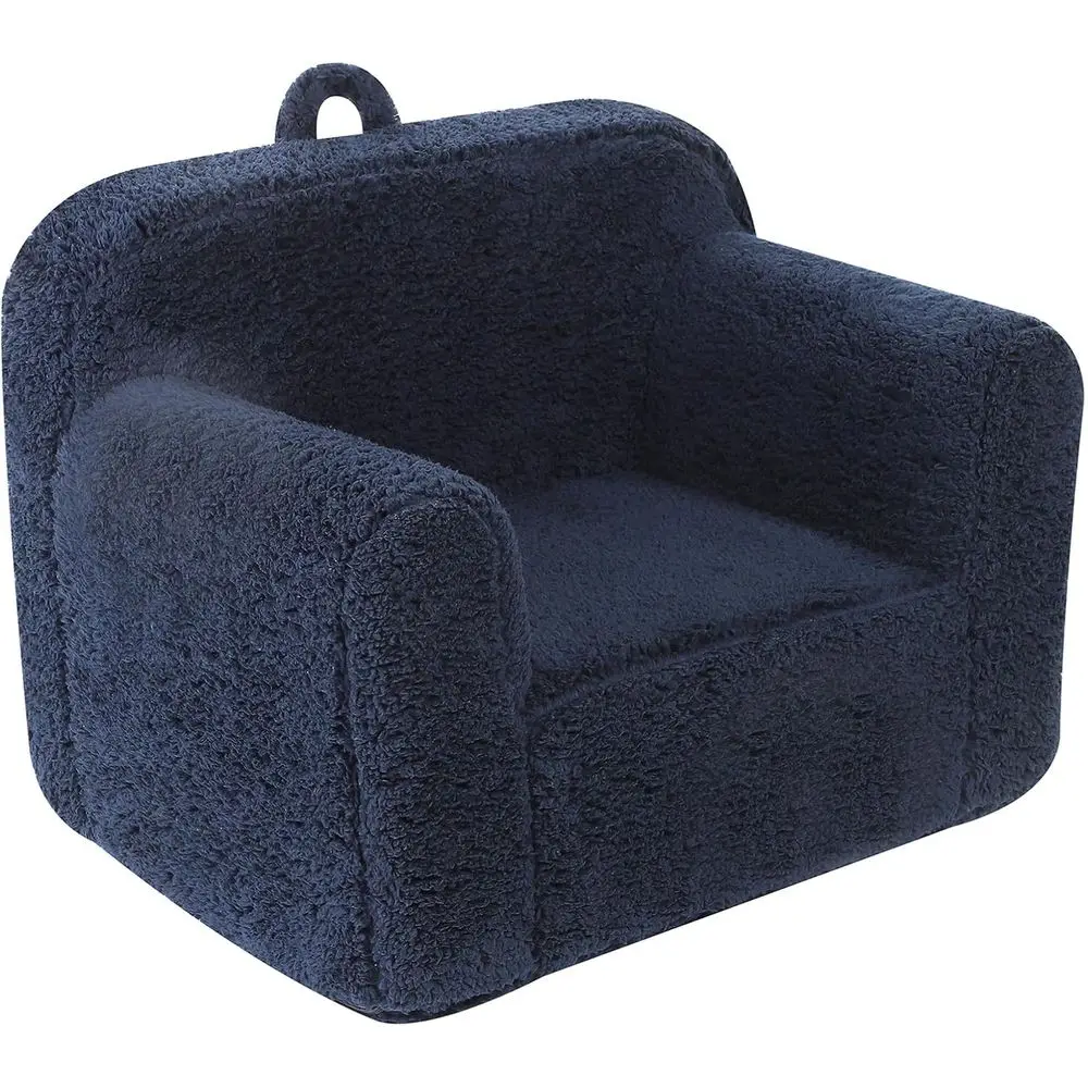 

Детское кресло Snly-Sot r, уютное кресло для малышей, для мальчиков и девочек, синее