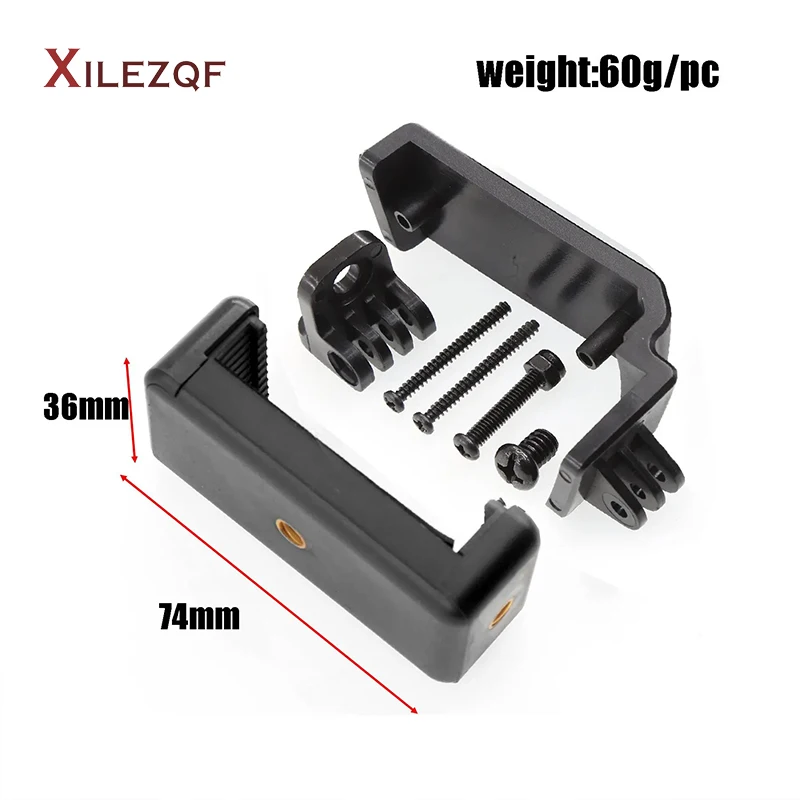 XILEZQF for TRAXXAS FPV Phone Holder Clip Bracket Mount Support