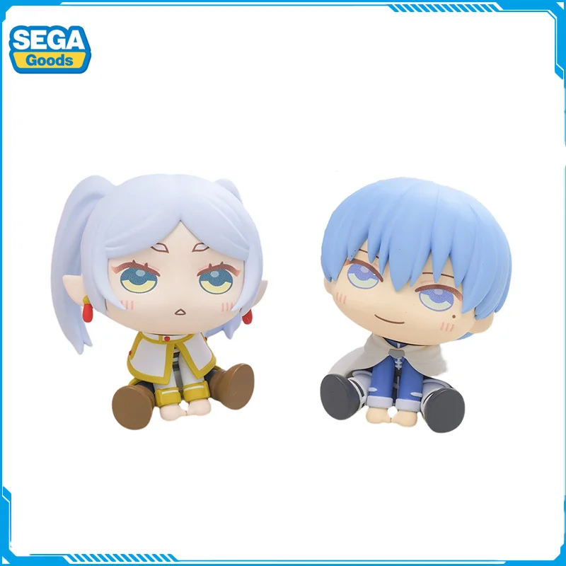 

In Stock SEGA QyuruMe Funeral Frieren Himmel Frieren Original Anime Figure Model Toy For Boy Action Collection Assembly Doll Pvc