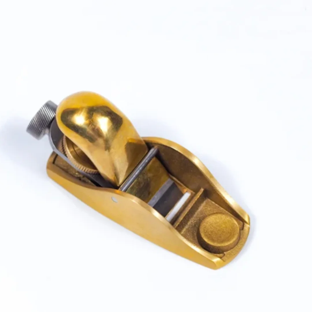 Qiangsheng Luban No. 101 Bronze Block Plane, Low Angle Mini Hand Plane - Fine Woodworking
