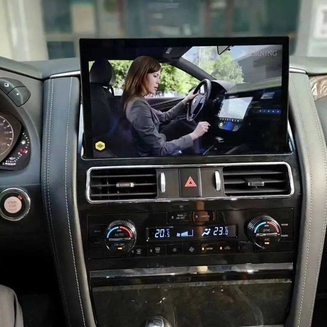 Android 14 Screen For Nissan Armada Y62 Patrol QX80 QX56 2010-2022 GPS Carplay Navigation Auto Car Radio Multimedia Video Player