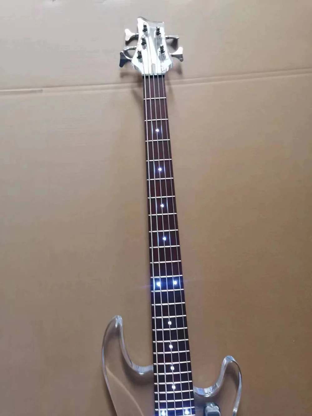 good quality acrylic body electric bass guitar electricas electro electrique guitare guiter guitarra gitar guitars