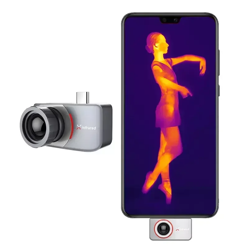 Infiray Iray T3S T3PRO 384*288 Resolution Infrared Thermal Imaging Camera Industrial PCB Testing To Android Phone