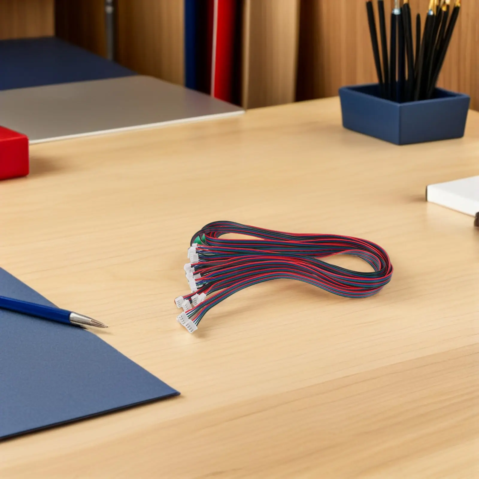 

10 шт. кабелей для шаговых двигателей 3D-принтеров, XH2.54 4-контактный на 6-контактный, сменный провод, совместимый с шаговыми двигателями Nema 17