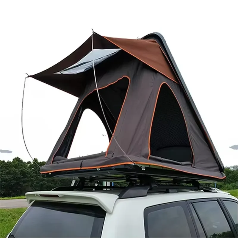 Wholesale Rooftop Tent Hard Shell for Camping with Large Inner Space ABS Clamshell Hard Shell Roof Top Tents for Car