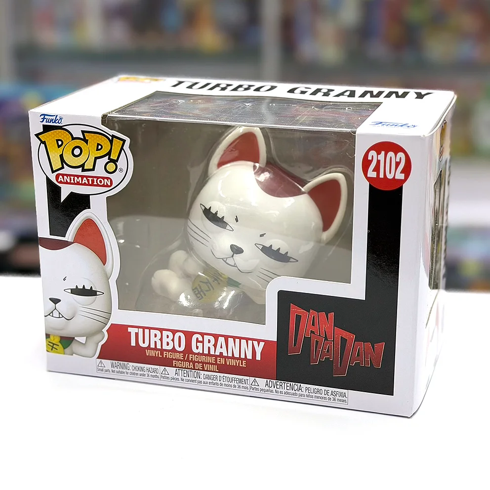 

Turbo Granny Figure Funko Pop! #2102 Official Authentic 3.2 inch Collect Limited Edition Figures Anime Dan Da Dan Fans Gift Toy