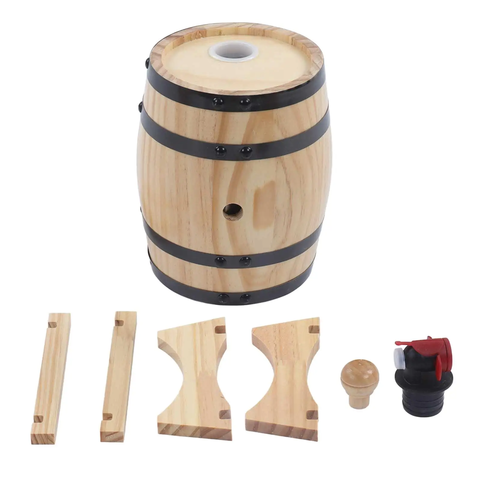 1L 3L 5L Pine Wine Barrels for restaurant Bar - Oak Aging Decor Ornaments