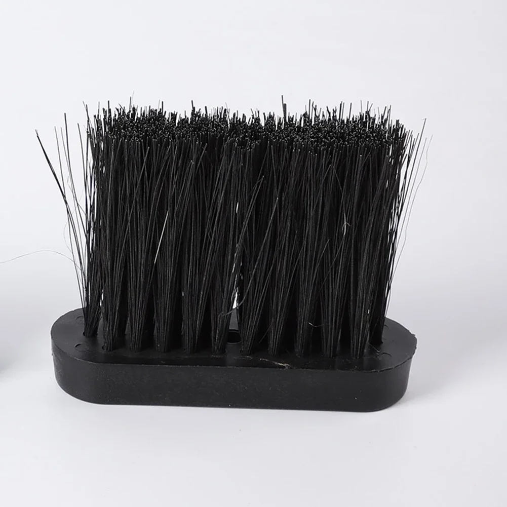1Pcs Fireplace Brush Plastic Stove Brush Black Bristle Brush Brushes Tool Cleaning Fireplace Maintenance Brand New