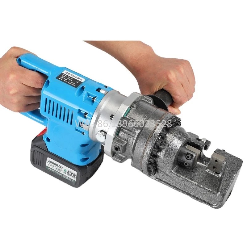 

Portable Rechargeable Rebar Cutter LD-22 Lithium Battery Automatic Hydraulic Cutting Machine Steel Material Rebar Shears