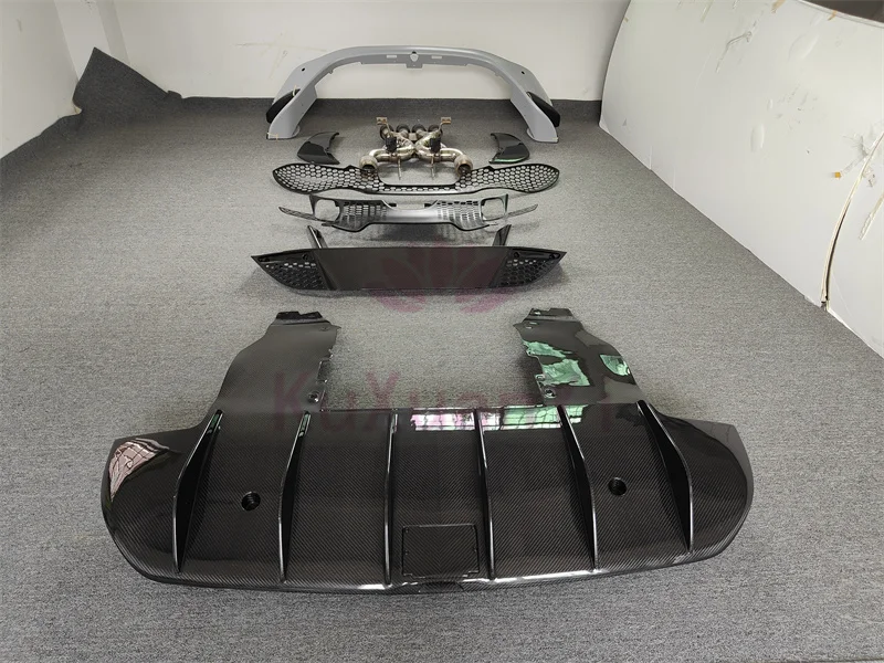 

Carbon Fiber 765LT Style for McLaren 720S Body Kit Upgrade to 765LT Rear Bumper Grille Rear Diffuser Automotive Parts