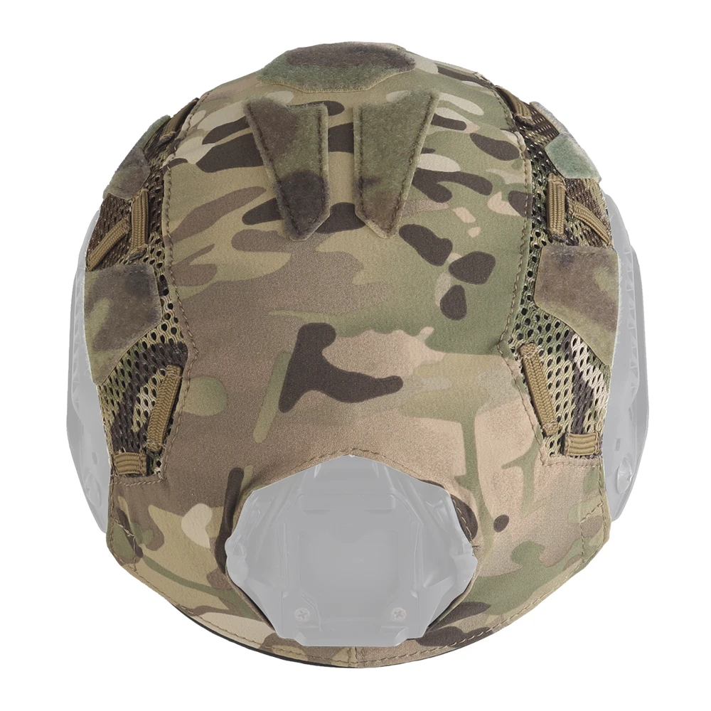 FAST SF Super High Cut Helmet Cover Breathable Magic Patch Mount Outdoor Hunting Shooting Airsoft Helmet Cover Protective Gear
